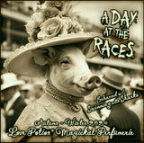 A Day at the Races Swimming with Sharks pheromone perfume is a light, green money potion. Label shows a fancy lady pig.