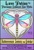 Love Potion Pheromone Enhanced Wax Melt Buttercream Lemon with Gotcha
