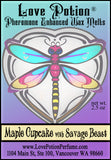 Love Potion Pheromone Enhanced Wax Melt Maple Cupcake with Savage Beast