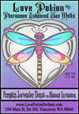 Love Potion Pheromone Enhanced Wax Melt Pumpkin Lavender Donut with Blatant Invitation