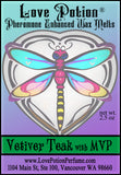 Love Potion Pheromone Enhanced Wax Melt Vetiver Teak with MVP