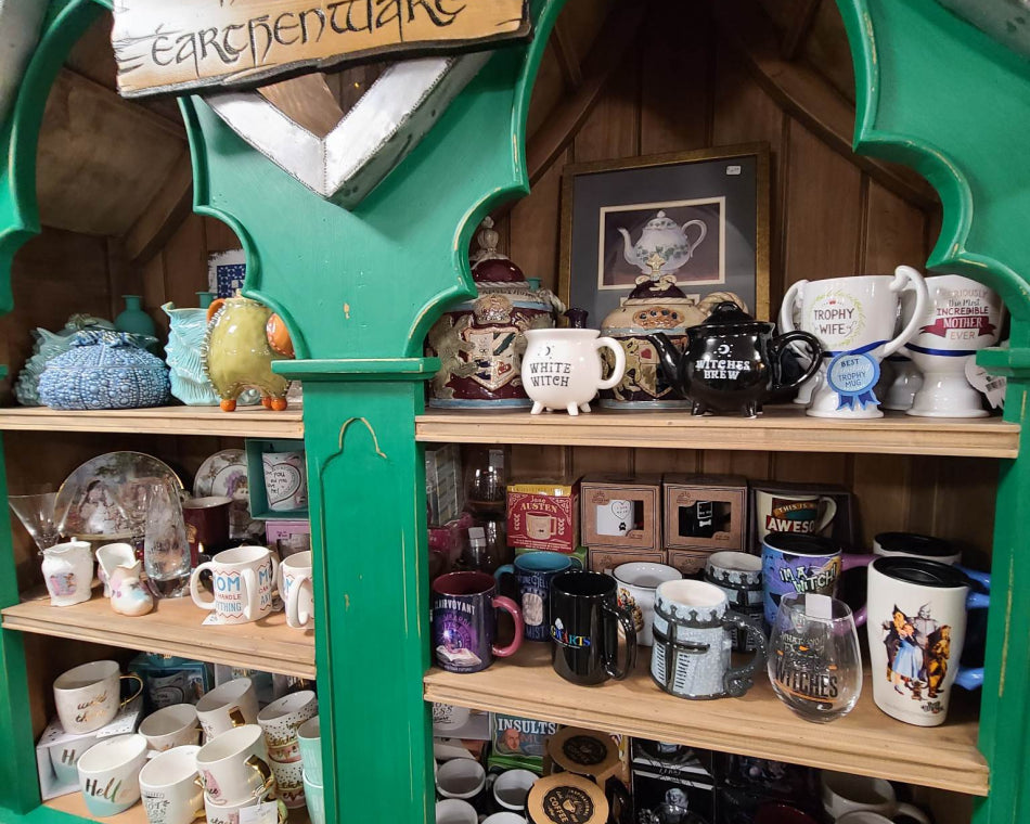 Our selection includes an extensive array of charming mugs and top-notch flasks.