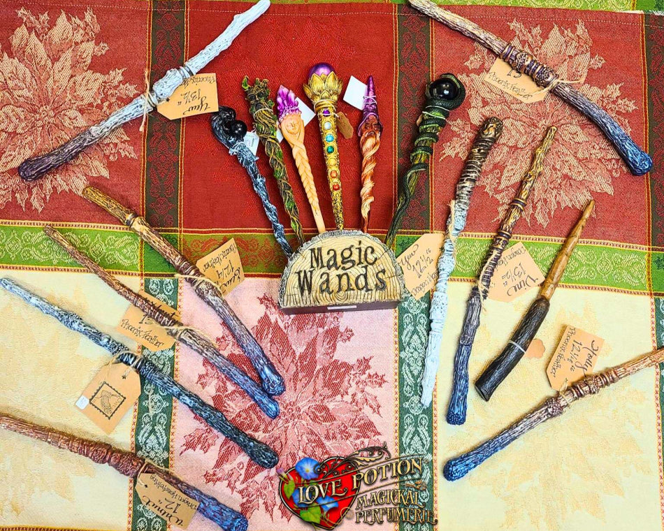 Take a peek at our impressive array of wands in-store. Each wand is unique and full of wonder.