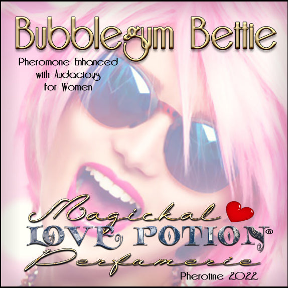 Image of Perfume Label featuring closeup of woman's face.