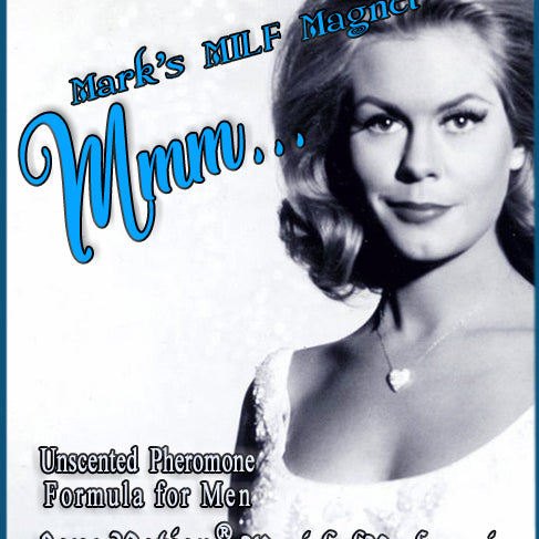 Image of product label featuring photo of a beautiful woman.