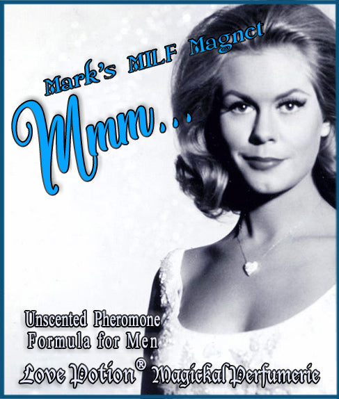 Image of product label featuring photo of a beautiful woman.