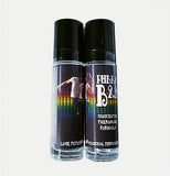 Photo of labelled pheromone B2.22 bottles.
