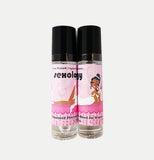 Photo of labelled Sexology pheromone bottles.