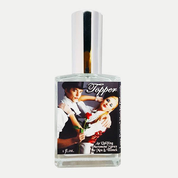 Photo of labelled product pheromone bottle.