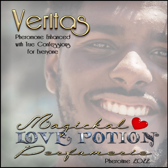 Image of Perfume Label featuring closeup of man's face.