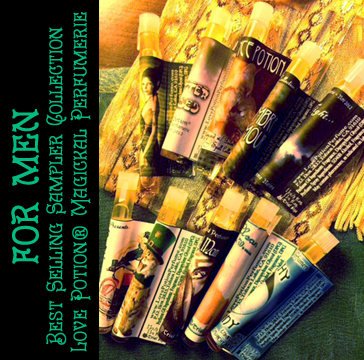 Love Potion trial vial collection fragrance for men