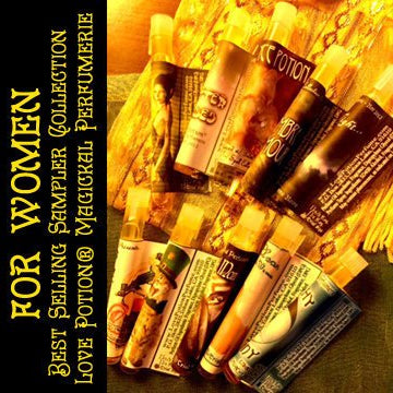 Love Potion trial vial collection fragrances for women.