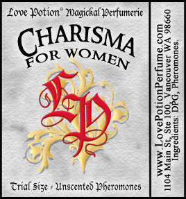 Simple grey product label with red LP logo and name of product.