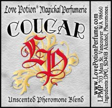 Simple grey product label with red LP logo and name of product.