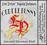 Simple grey product label with red LP logo and name of product.