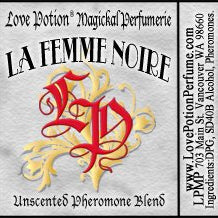Simple grey product label with red LP logo and name of product.