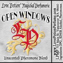 Simple grey product label with red LP logo and name of product.