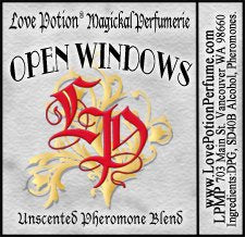 Simple grey product label with red LP logo and name of product.