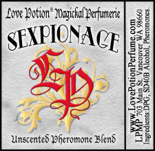 Simple grey product label with red LP logo and name of product.