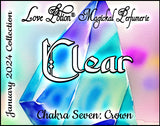 Clear - Crown - Chakra Collection 2024 - Unisex