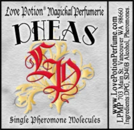 Dehydroepiandrosterone Sodium Sulfate unscented pheromone in a trial bottle size. Label shows our logo on aged paper.