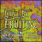 Drive by Fruiting with Topper pheromone perfume spray for women. Label shows blue, pink, and yellow tie-dye.