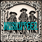 Musky fragrance for men with MVP alpha pheromones. Label features three musketeer pirates ready for a nautical adventure.