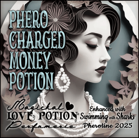 Phero Charged Money Potion w/ Swimming with Sharks ~ February 2025 - Pherotine!