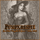 This Halloween perfume, Pumpkrispie, smells like frosted pumpkin rice krispies. A witch holding a broom is on the label.