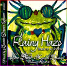Rainy Haze with Hedione pheromone perfume has a humid and watery nature scent. The label shows a painted frog.