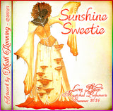 Sunshine Sweetie summer perfume smells like pink pineapple. Label art features an elf in a honey butterfly dress.