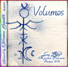 Volumes unisex fragrance smells like a cool library sanctuary on a hot summer day. Label features ink symbols on paper.