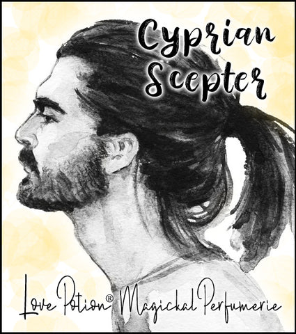 Image of perfume label featuring black watercolor ink portrait of a handsome man. Summer 2020 Collection. 