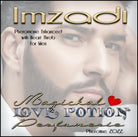 Image of Perfume Label featuring closeup of man's face.