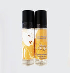 Photo of labelled Cougar pheromone bottles. 