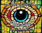 The Eye physic enhancement oil perfume with magical herbal ingredients. Label features a stained glass eye.
