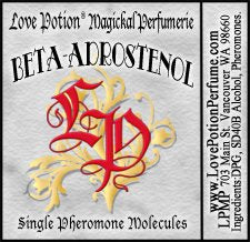 Simple grey product label with red LP logo and name of product.