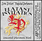 Simple grey product label with red LP logo and name of product. 