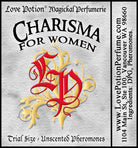 Simple grey product label with red LP logo and name of product. 