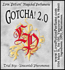 Simple grey product label with red LP logo and name of product. 