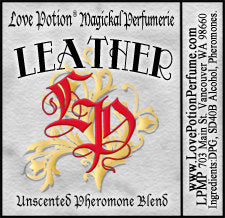 Simple grey product label with red LP logo and name of product. 