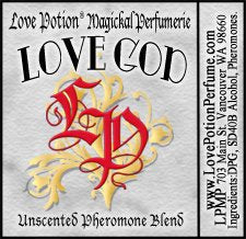 Simple grey product label with red LP logo and name of product. 