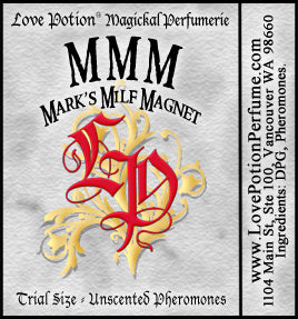 Simple grey product label with red LP logo and name of product.