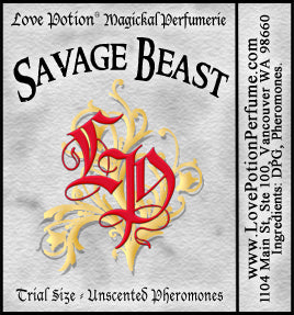 Simple grey product label with red LP logo and name of product. 